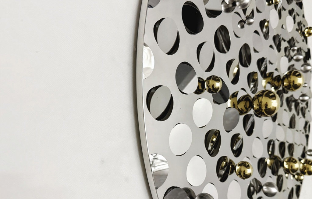 Premium Stainless Steel Wall Art - Jade Plate