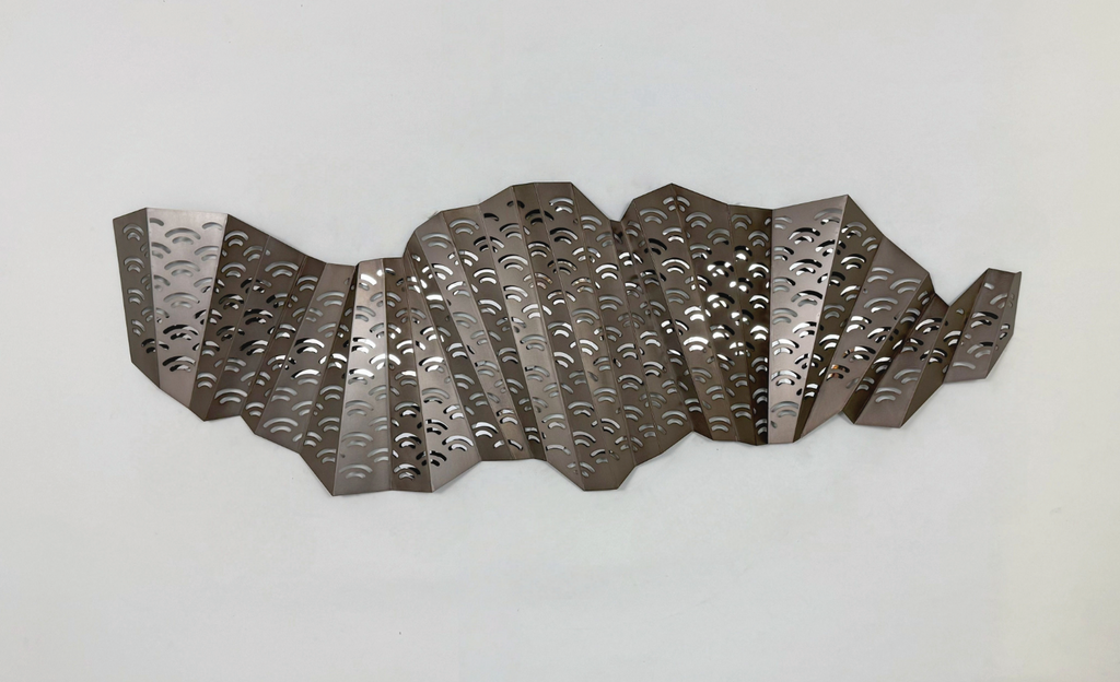 Premium Stainless Steel Wall Art - Rising Wave