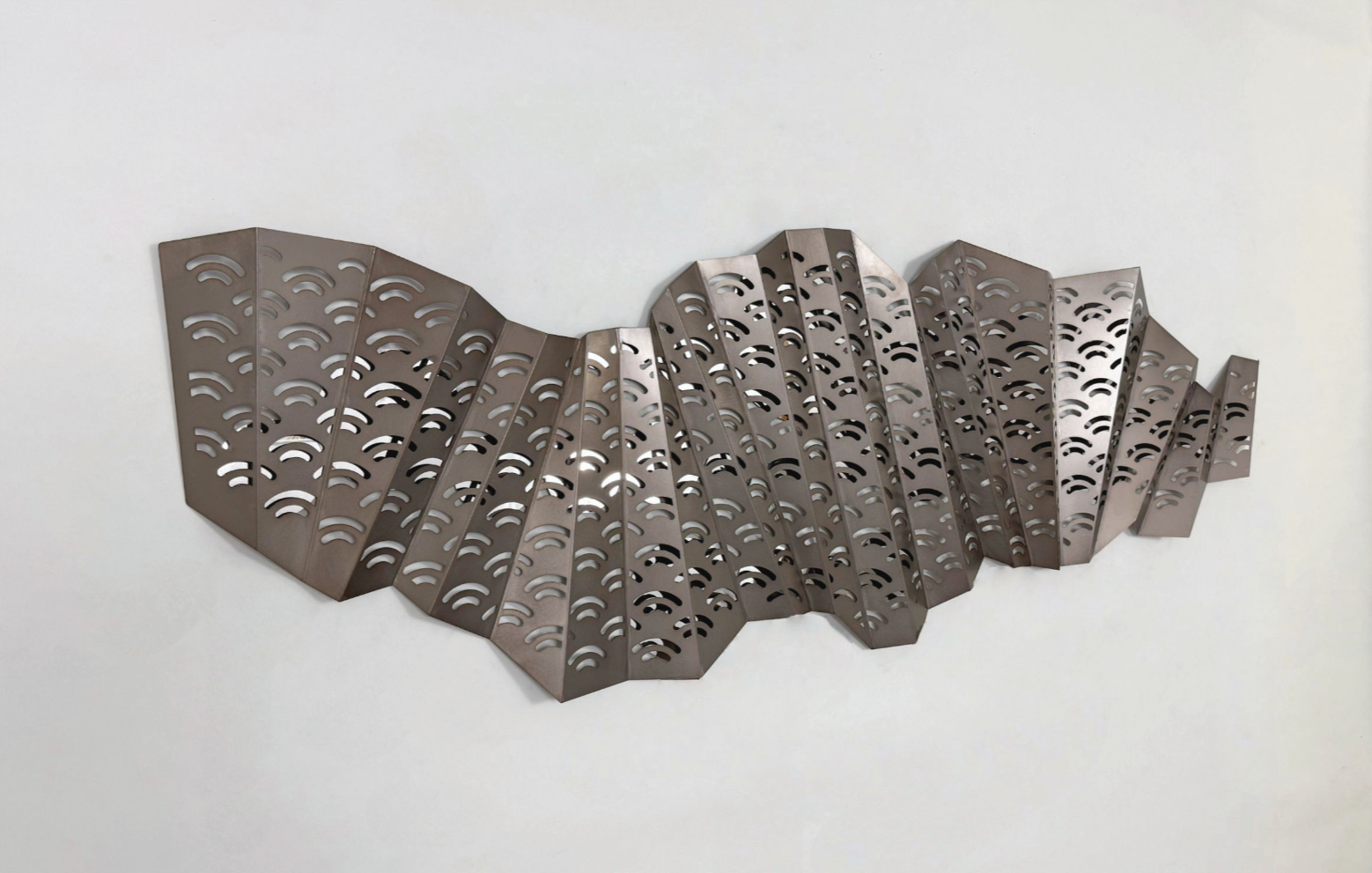 Premium Stainless Steel Wall Art - Rising Wave