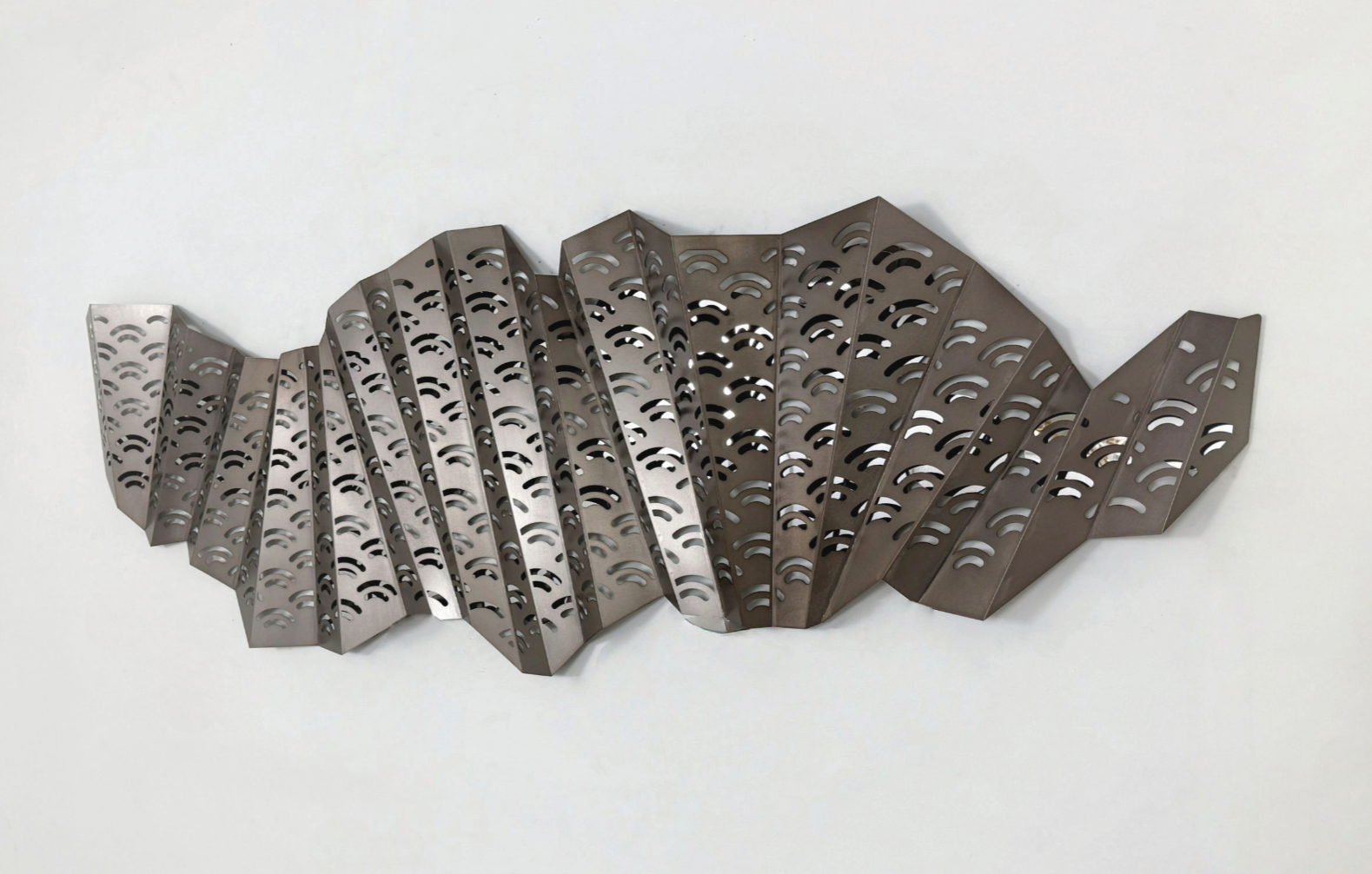 Premium Stainless Steel Wall Art - Rising Wave