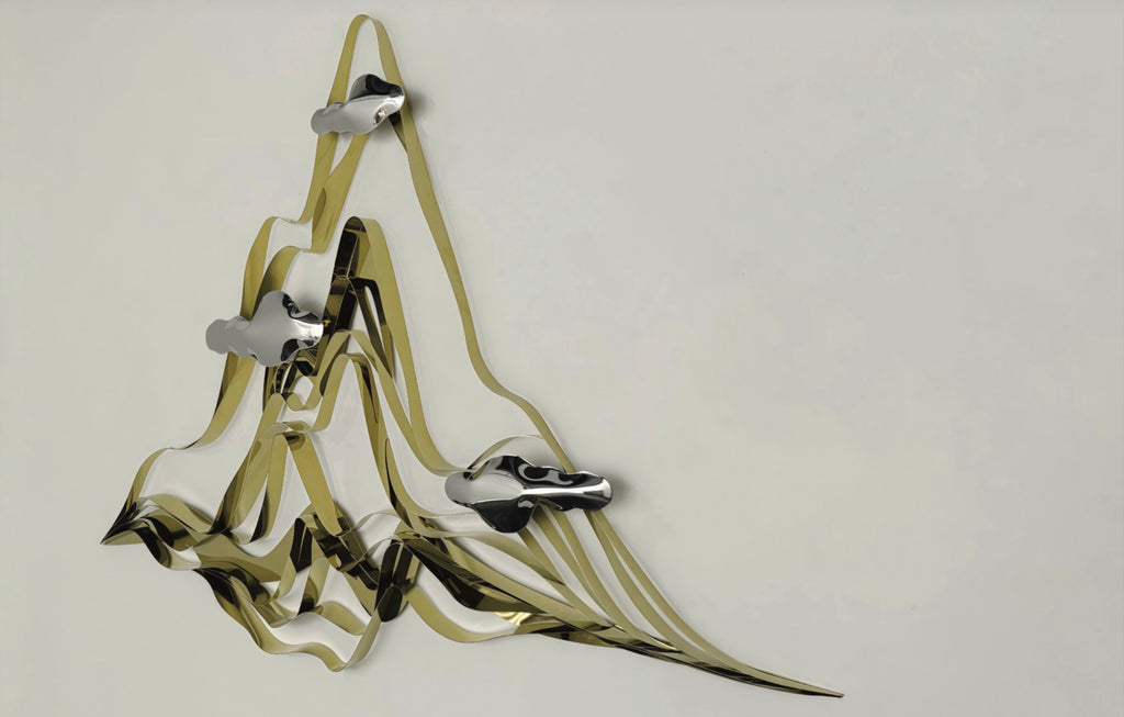 Premium Stainless Steel Wall Art - Mountain of Sunrise