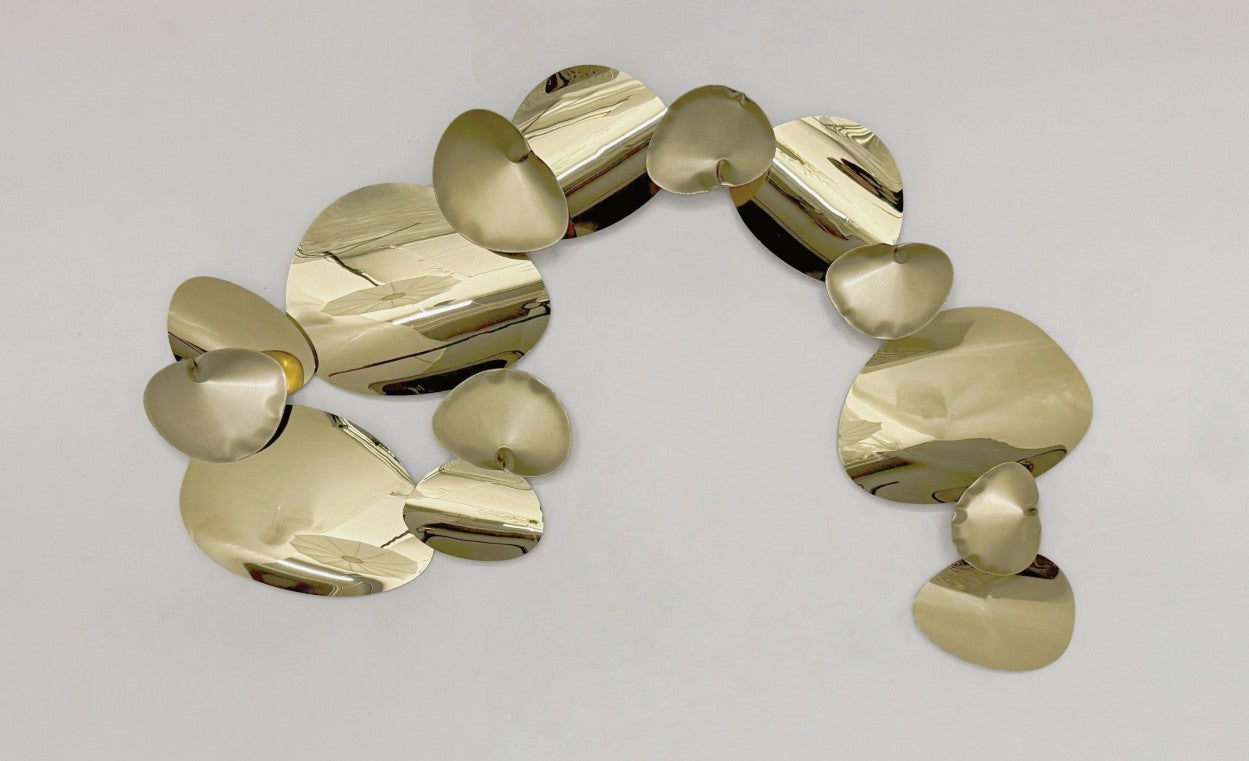 Premium Stainless Steel Wall Decor - Cloud Dome