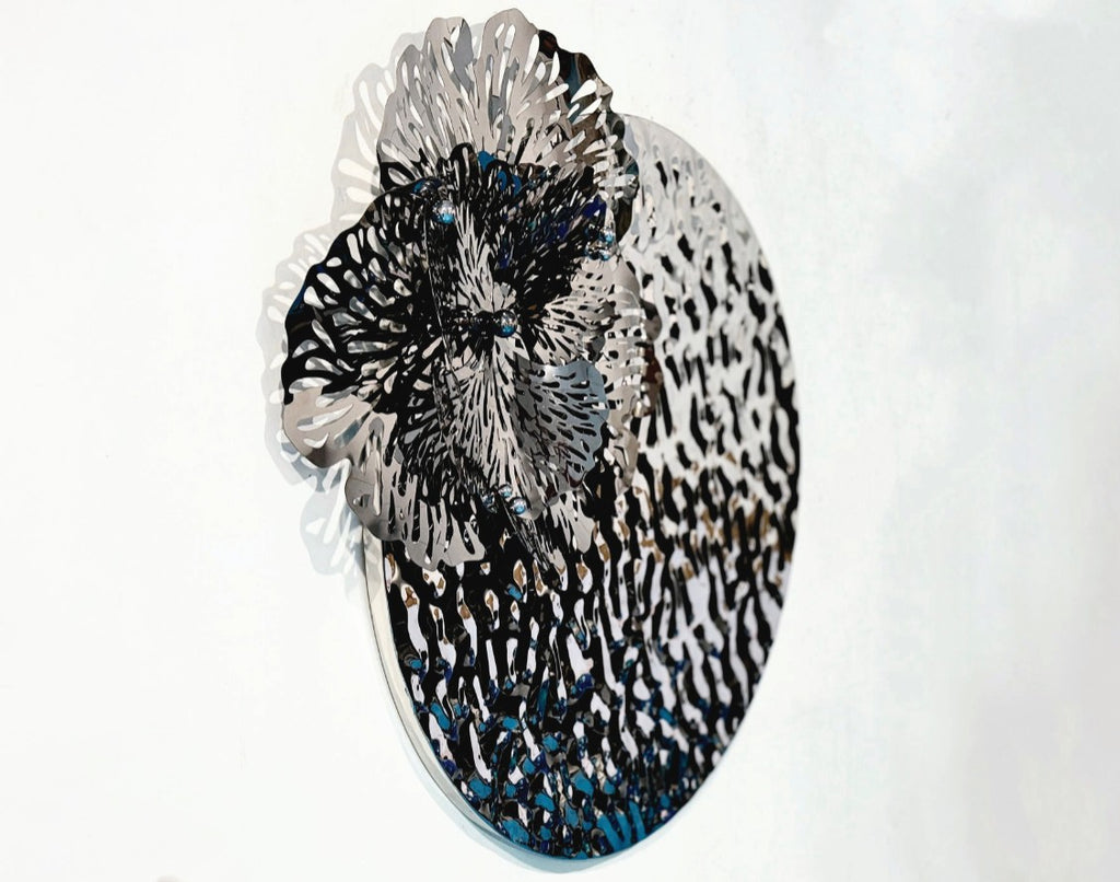 Premium Stainless Steel Wall Art - Flower of the sea