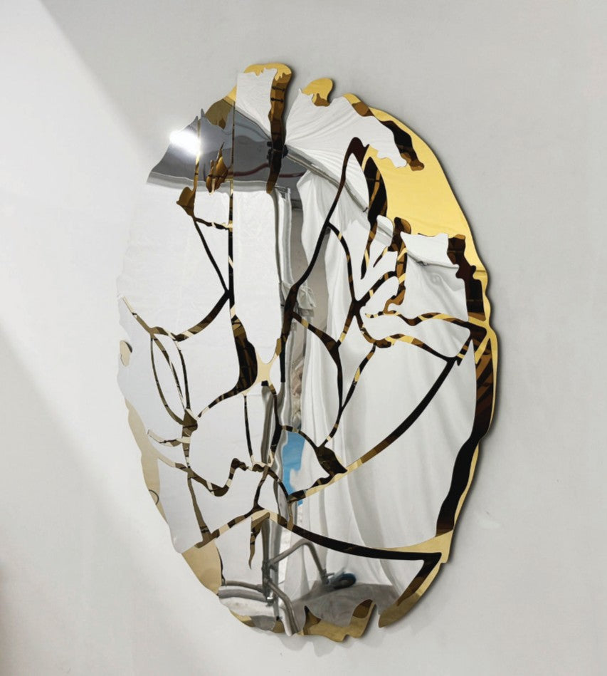 Premium Stainless Steel Wall Art - Sky Palace