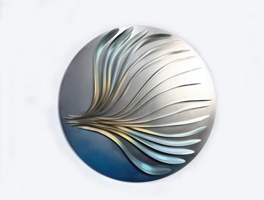 Premium Stainless Steel Art - Blue Sea 1